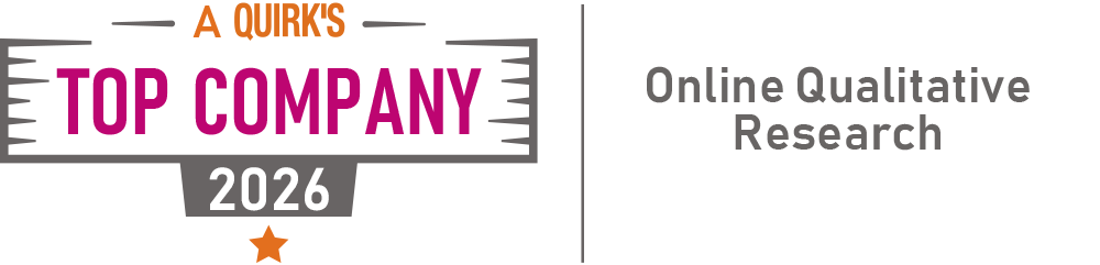 A Quirk's Top Company in Qualitative Research